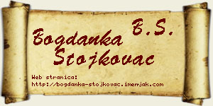 Bogdanka Stojkovac vizit kartica